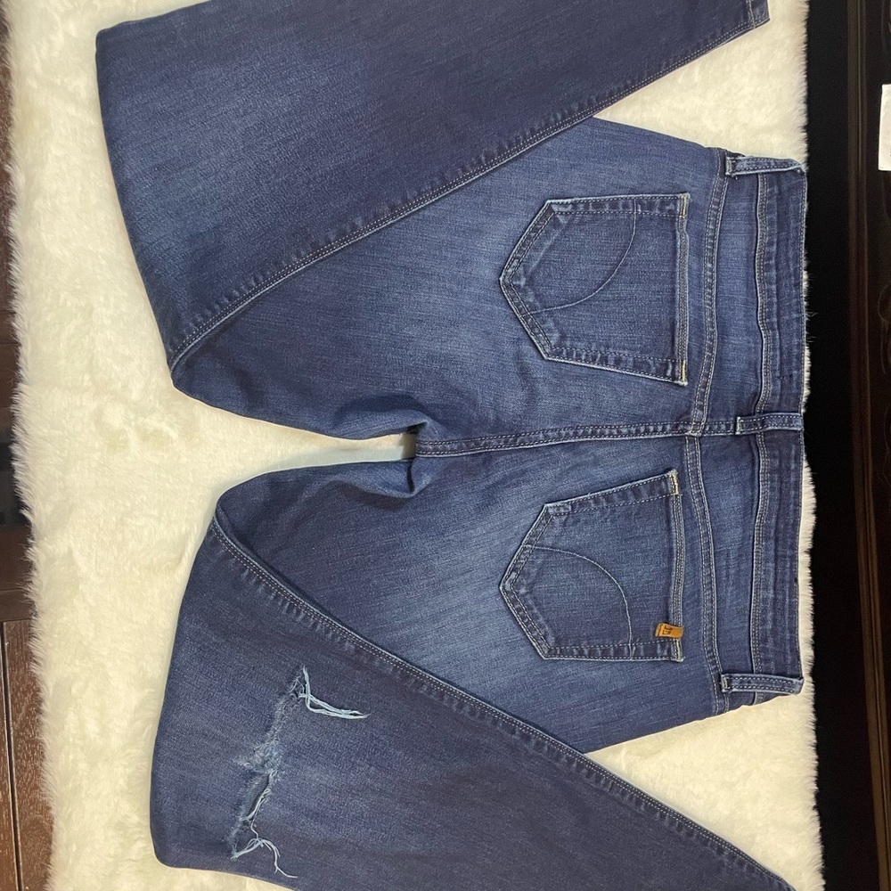 JOE'S jean pants, size 29 skinny ankle. open in one knee in front - Picture 4 of 12